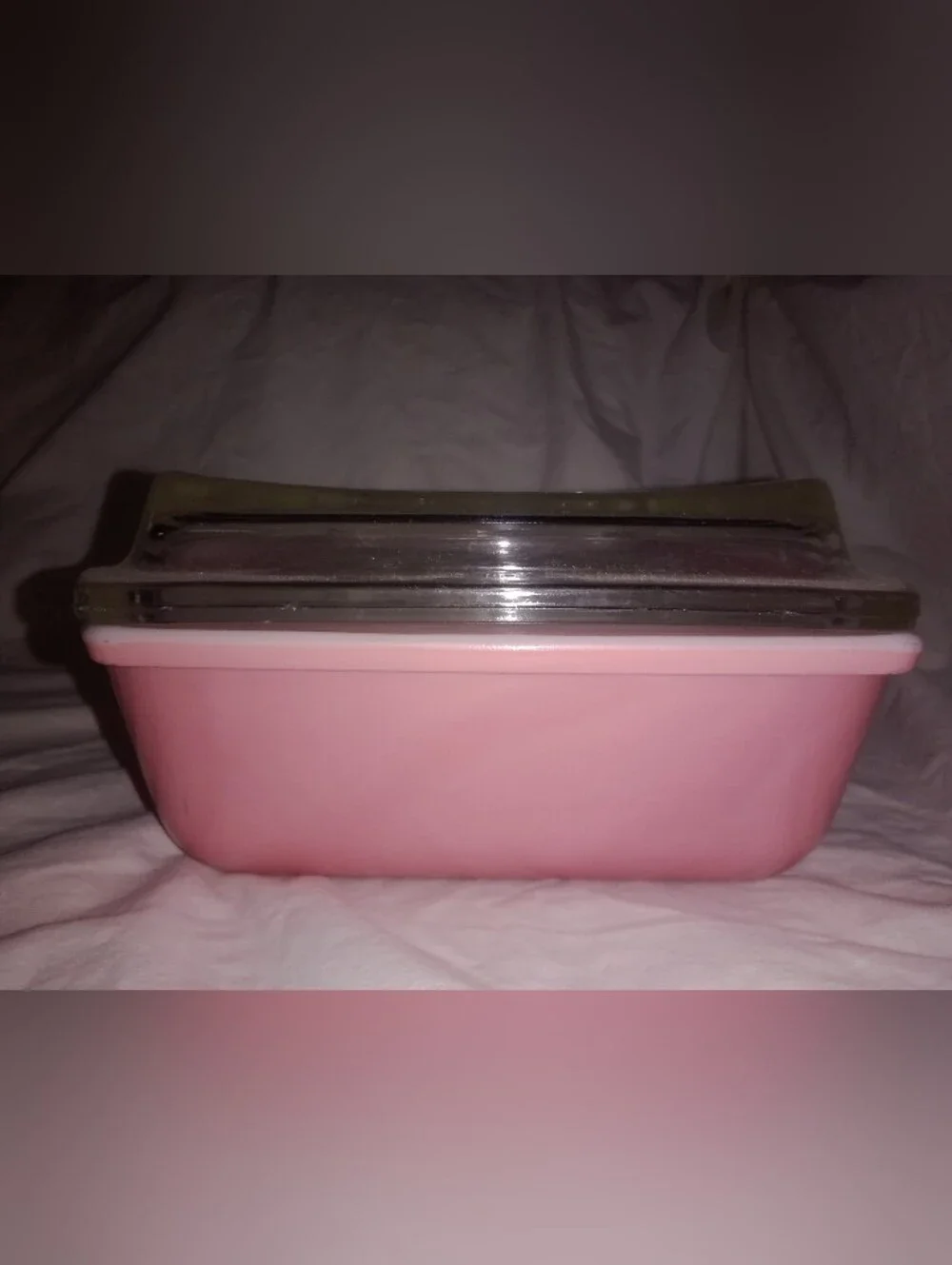 Vintage Pyrex Pink Scroll 2 Qt Casserole Dish With Lid